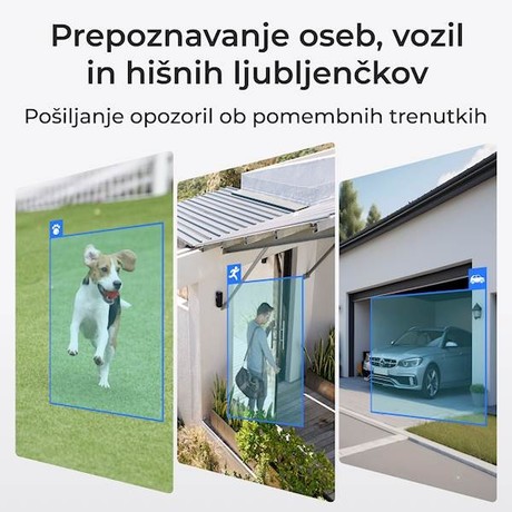Reolink DUO G750 IP kamera, bela