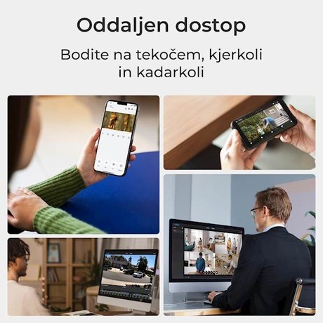 Reolink TRACKMIX P840 IP kamera, bela