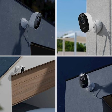 Reolink LUMUS E430 IP kamera, 4MP Super HD, Dual WIFI 6, AI zaznavanje, barvni Night Vision, aplikacija, dvosmerna komunikacija, pametni alarm, IP65 vodoodpornost, bela