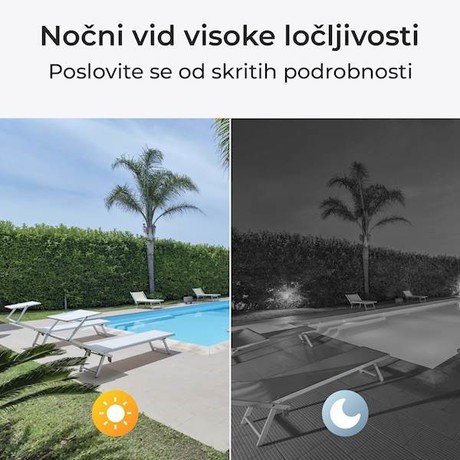 Reolink W320 IP kamera, črna