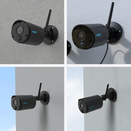 Reolink ARGUS B320 IP kamera, baterijska, Wi-Fi, zaznavanje, 3MP Super HD, 6x zoom, nočno snemanje, črna