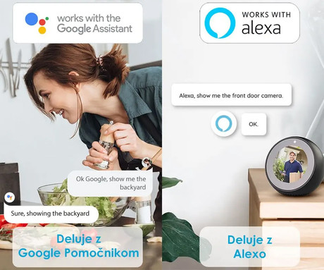 Reolink ARGUS B320 IP kamera, baterijska, Wi-Fi, zaznavanje, 3MP Super HD, 6x zoom, nočno snemanje, črna