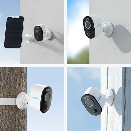 Reolink ARGUS B330 IP kamera, +solarni panel, bela