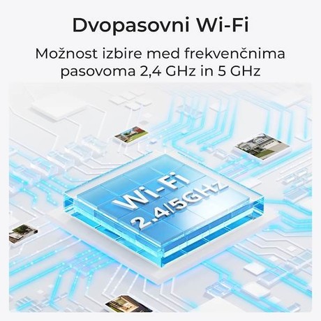 Reolink ARGUS B430 IP kamera + solarni panel, 5MP 2K+ Super HD, WIFI, 355° vrtenje, 21.6Wh baterija, AI zaznavanje, barvni Night Vision, aplikacija, dvosmerna komunikacija, pametni alarm, IP64