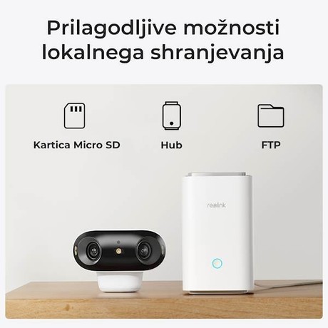 Reolink ARGUS B740X IP kamera, bela