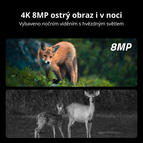 Reolink CAMOVUE TALON S130 IP kamera, kamuflažna/lovska, 8MP 4K Ultra HD, 4G LTE, GPS lociranje, SIM priložen, polnilna baterija, AI zaznavanje, Starlight Night Vision, aplikacija, pametni alarm, IP67