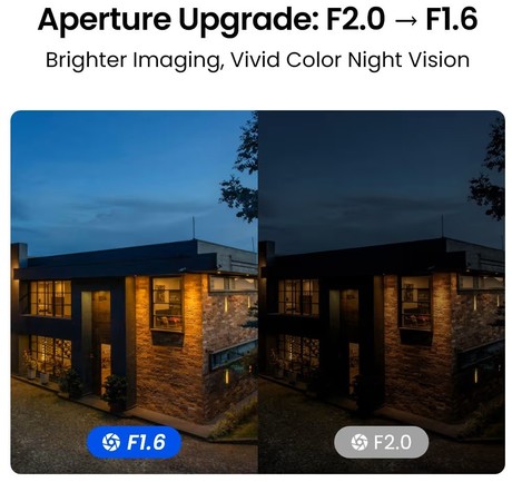 Reolink LUMUS E450 IP kamera, 8MP 4K Ultra HD, WIFI 6, AI zaznavanje, barvni Night Vision, aplikacija, dvosmerna komunikacija, pametni alarm, IP65 vodoodpornost, bela