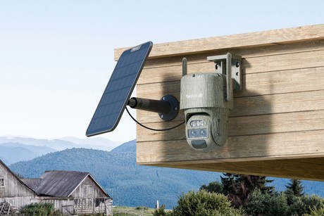 Reolink TRACKMIX G770 CAMO IP kamera + solarni panel, 8MP 4K Ultra HD, 4G LTE, 355° vrtenje, 6x hibridni ZOOM, 36.72Wh baterija, AI zaznavanje, barvni Night Vision, aplikacija, dvosmerna komunikacija