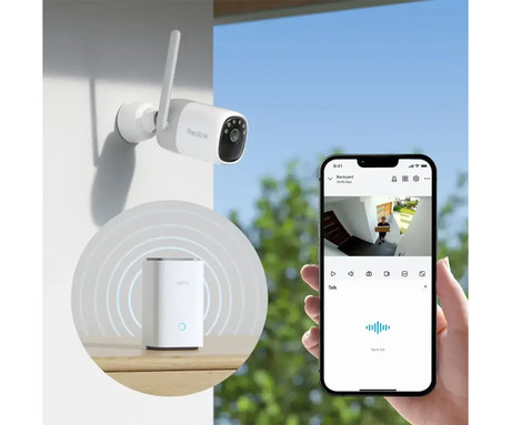 Reolink ATLAS B630 IP kamera + solarni panel, 4MP 2K Super HD, WIFI 6, 20000mAh baterija, samodejno sledenje, AI zaznavanje, barvni ColorX Night Vision, aplikacija, dvosmerna komunikacija, alarm
