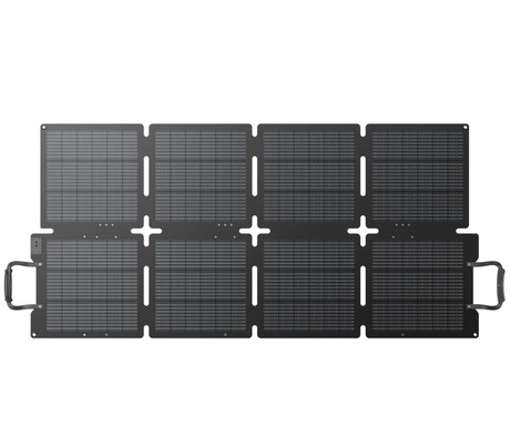 BLUETTI SORA 130 prenosni solarni panel, 130W moč, polnjenje polnilnih postaj, zložljiva oblika, stojalo, ročaj, UV odpornost, IP67 vodoodpornost, ETFE prevleka, MC4 konektor, črn
