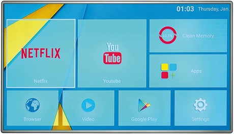 EOL - TREVI Smart Android TV Box IP-360-S8, 4K-UHD, Android, Bluetooth, HDMI, Voice conrol daljinec,