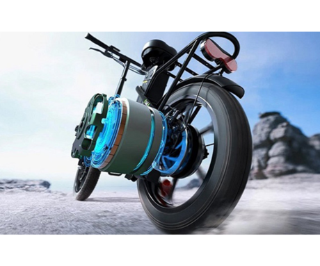 ISINWHEEL U4 električno kolo, zložljivo, 16" pnevmatike, 250W motor, 36V 10Ah 374Wh baterija, do 88km, do 25km/h, disk zavore, vzmetenje, črno