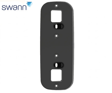 SWANN WEDGE30 nosilec za pametni video zvonec, za modele SwannBuddy / SwannBuddy4K / Swann EVO, 30° kotni naklon, vijaki za namestitev, črn