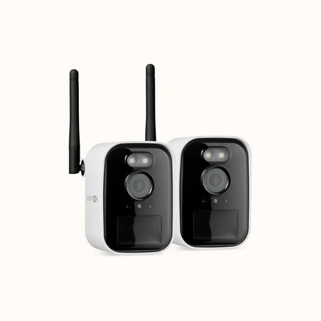SWANN MRMINISD4 MaxRanger4K Mini brezžični varnostni sistem, 4K UHD, 4x kamera, 1x snemalna enota, WIFI HaLow, TrueDetect+, APP, Night2Day snemanje, mikrofon, zvočnik, IP66, +microSD