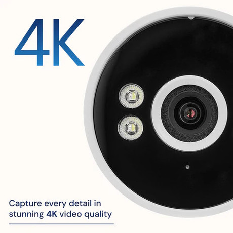 SWANN AdvancedX Series / NVR-8ADVANX / 1TB / 4x NHD-ADVANXB 4K Spotlight Bullet IP Cameras