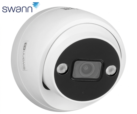 SWANN AdvancedX Series / Spotlight Dome w Mic Add-On IP Camera - 1 Pack