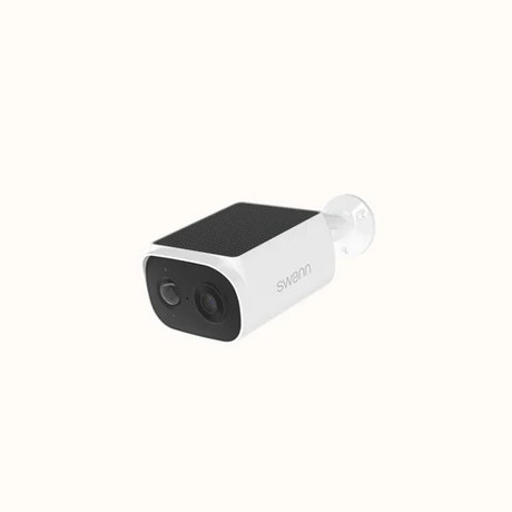 SWANN SESOL2KBC EVO brezžična IP varnostna kamera, 2K QHD, WIFI, TrueDetect, solarni panel, 5200mAh polnilna baterija, APP, IR Night Vision, mikrofon, zvočnik, sirena, IP56, +microSD