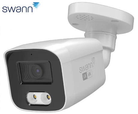 SWANN EliteX 12MP Series / Spotlight Bullet w 2 Way Audio Add On IP Camera