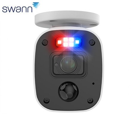 SWANN PRO-1080MQB Bullet SwannForce Analog CCTV Cam w Mic - 1 pack
