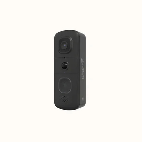SWANN EVOVDB EVO pametni video zvonec, 2K QHD, WIFI, TrueDetect, SwannShield AI glasovni pomočnik, 5200mAh polnilna baterija, 140° snemanje, APP, IR Night Vision, mikrofon, zvočnik, IP56