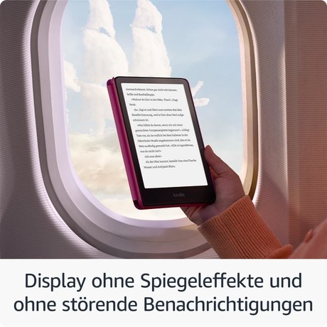 AMAZON KINDLE Paperwhite e-bralnik, 12. Gen, 7", 16GB, adds, roza (Raspberry)