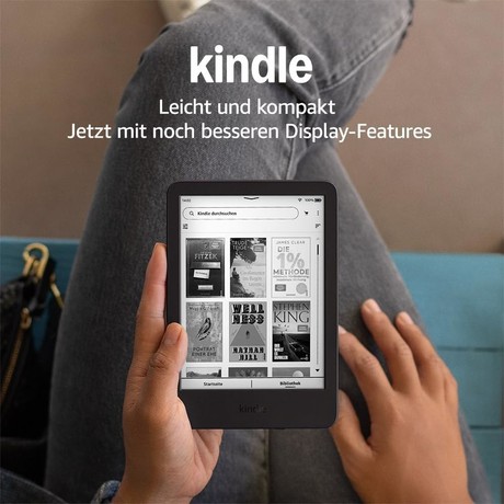 AMAZON KINDLE Touch e-bralnik, 11. Gen, 6", 16GB, črn (Black)