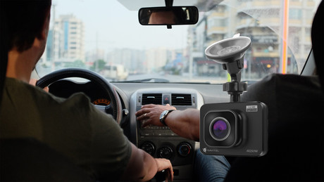 NAVITEL AR250 NV avto kamera, 2", Full HD, 140° snemalni kot, G-senzor, Night Vision, Parking Mode, zaznavanje gibanja, aplikacija, darilni bon, črna