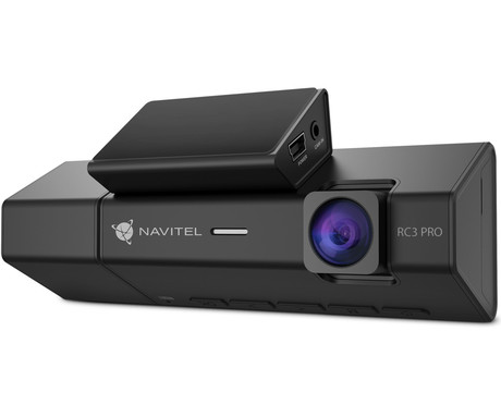 NAVITEL RC3 PRO avto kamera, 3.16", Full HD, 106° snemalni kot, 350° vrtenje, G-senzor, GPS, WiFi, Parking Mode, zaznavanje gibanja, aplikacija, darilni bon, +vzvratna kamera, črna