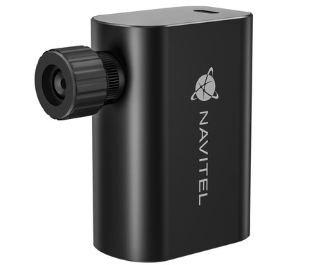 NAVITEL AIR12 MINI brezžična zračna tlačilka, 120PSI/8bar, 12L/min, 700mAh polnilna baterija, hitro polnjenje, LED indikator, 3 nastavki, USB Type-C, +torba, črna