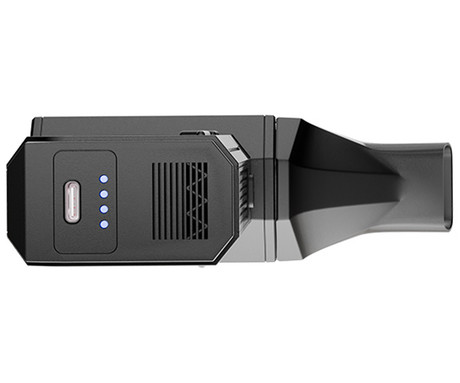 NAVITEL TF5 turbo ventilator, 180W visoka moč, 130.000rpm, 45m/s, 4 nastavki, 3 hitrosti, 3000mAh polnilna baterija, USB Type-C, črn