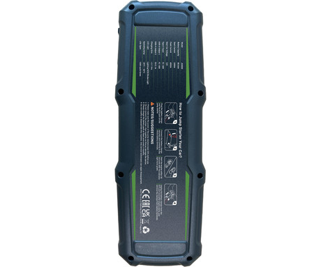 NAVITEL JS4000 3V1 zagonska baterija / jump starter, powerbank polnilna baterija, LED luč, 24000mAh, 4000A, za motorje do 10L, 10 nivojev zaščite, LCD zaslon, USB Type-C, 2x USB Type-A, črna