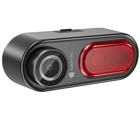 NAVITEL FLOW BL800 kolesarska kamera z lučjo, 4K Ultra HD, 140° snemalni kot, HDR, Super EIS stabilizacija, G-senzor, WiFi, SONY STARVIS, 5000mAh baterija, mikrofon, aplikacija, črna