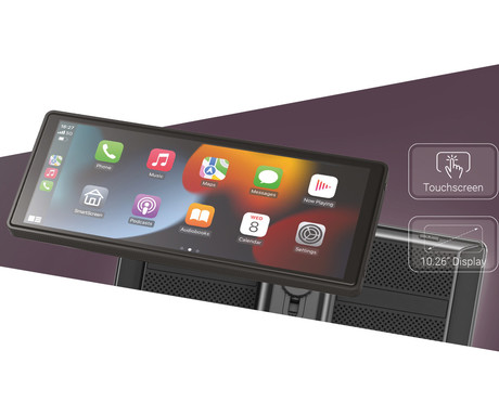 NAVITEL DS810 avto pametni zaslon, ALL-IN-ONE, 8.1" zaslon, Android Auto / Apple CarPlay / AirPlay / Miracast, FM Radio, G-senzor, WiFi, BT, aplikacija, darilni bon, +vzvratna kamera