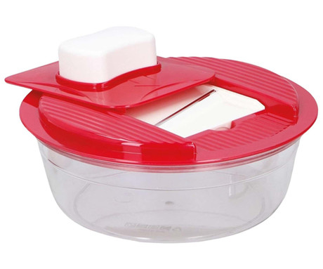 ALPINA MULTI sekljalnik hrane, večfunkcijski, ročni, rezila iz nerjavečega jekla, 200x196x92mm, rdeč ALPINA MULTI sekljalnik hrane, večfunkcijski, ročni, rezila iz nerjavečega jekla, 200x196x92mm, rdeč