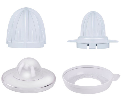 ALPINA ožemalnik citrusov / juicer, električni, 25W, 700ml, 2 nastavka, 2 smeri delovanja, odstranljiva posoda, bel