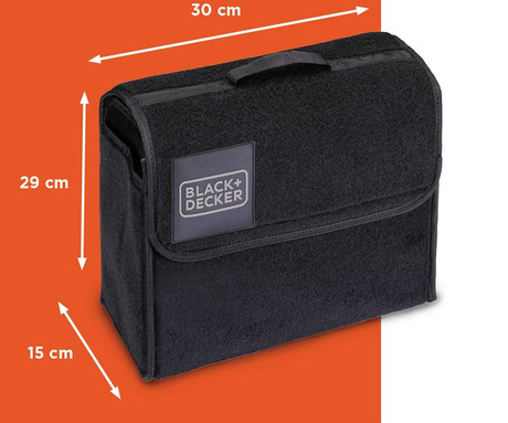 BLACK+DECKER organizator avtomobilskega prtljažnika, 29x15x30cm