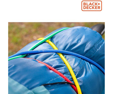 BLACK+DECKER elastični trakovi za pripenjanje, 10 kos, 4x60cm, 2x80cm, 2x100cm, 2x150cm, različne barve