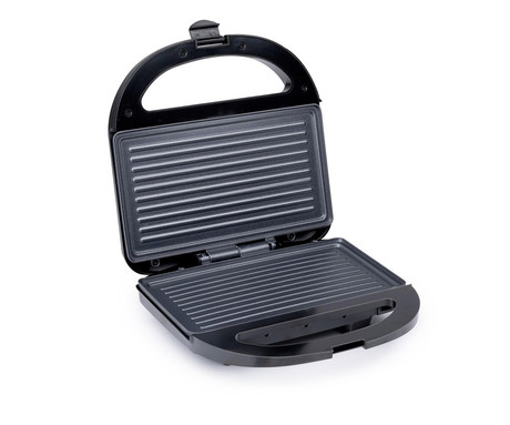 ALPINA MULTI GRILL kontaktni žar, 750W, električni, ročaj z zaklepanjem, premaz proti prijemanju, LED indikator, 22.5x21.5x6.5cm, črn