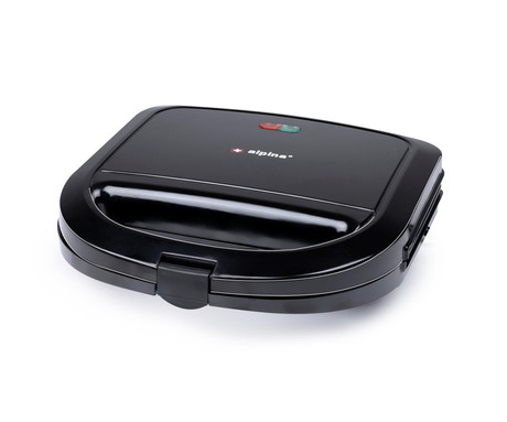 ALPINA MULTI GRILL kontaktni žar, 750W, električni, ročaj z zaklepanjem, premaz proti prijemanju, LED indikator, 22.5x21.5x6.5cm, črn