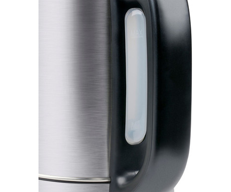 ALPINA KETTLE grelnik vode, 1.7L, 1800W, LED indikator, varnostne zaščite, samodejni izklop, 360° podstavek, nerjaveče jeklo, srebrn
