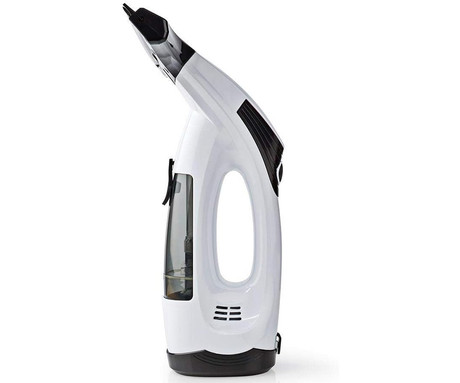 ALPINA WINDOW brezžični čistilec oken, 5V 2000mAh polnilna baterija, rezervoar za vodo, ergonomska oblika, belo-siv