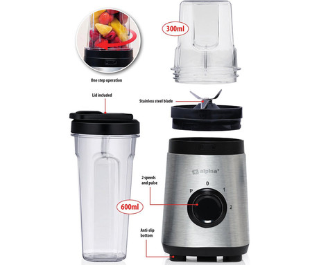 ALPINA smoothie mešalnik / blender, 300W