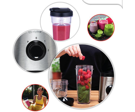 ALPINA smoothie mešalnik / blender, 300W