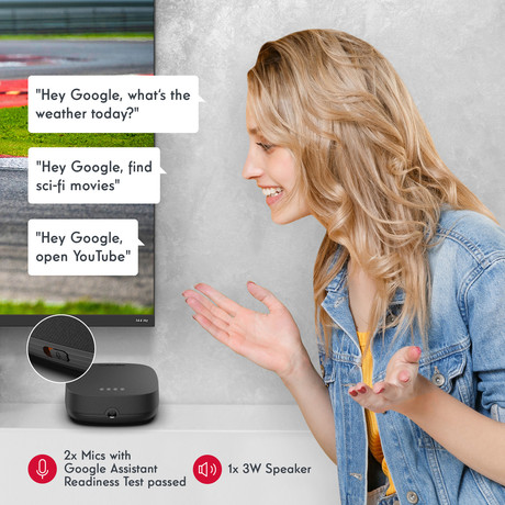 THOMSON STREAMING BOX PLUS 270 multimedijski predvajalnik / center, 4K UHD, Google TV, črn (Premium Black)