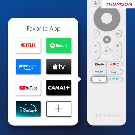 THOMSON 24HG2S15CW LED TV sprejemnik, 61cm (24"), HD, Google TV, 220V + 12V napajanje