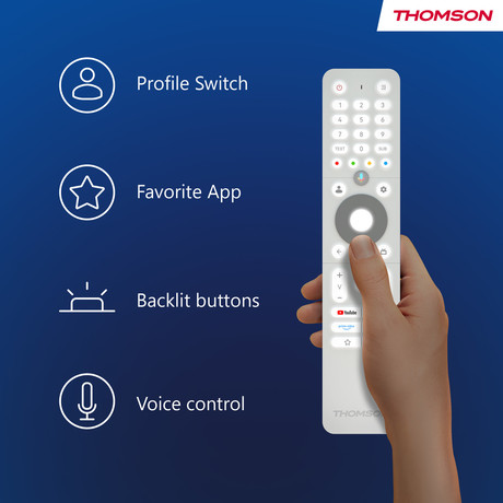 THOMSON 24HG2S15CW LED TV sprejemnik, 61cm (24"), HD, Google TV, 220V + 12V napajanje