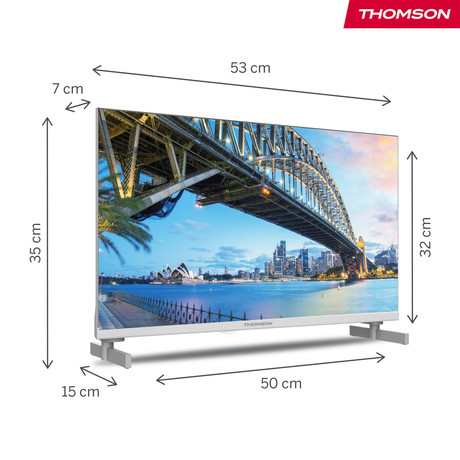 THOMSON 24HG2S15CW LED TV sprejemnik, 61cm (24"), HD, Google TV, 220V + 12V napajanje