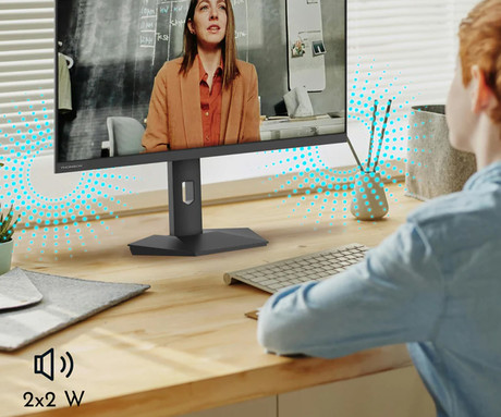 THOMSON M27FB5C15 monitor, 69cm (27"), Full HD, 120Hz, IPS, 5ms, 300nit, 110% sRGB, HDR10, HDMI, USB-C, višina, naklon, zvočniki, Adaptive Sync, VRR Technology, Anti Glare / Flicker, Low Blue Light