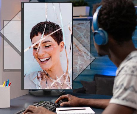 THOMSON M27FB5C15 monitor, 69cm (27"), Full HD, 120Hz, IPS, 5ms, 300nit, 110% sRGB, HDR10, HDMI, USB-C, višina, naklon, zvočniki, Adaptive Sync, VRR Technology, Anti Glare / Flicker, Low Blue Light