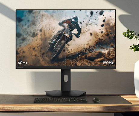 THOMSON M27FB5C15 monitor, 69cm (27"), Full HD, 120Hz, IPS, 5ms, 300nit, 110% sRGB, HDR10, HDMI, USB-C, višina, naklon, zvočniki, Adaptive Sync, VRR Technology, Anti Glare / Flicker, Low Blue Light